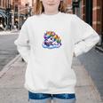 Just One More Chapter Bookish Book Unicorn Reading Book Youth Crewneck Sweatshirt