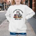 I Just Want To Read Books And Pet Cats Raglan Baseball Tee Youth Crewneck Sweatshirt I Just Want To Read Books And Pet Cats Raglan Baseball Tee Youth Crewneck Sweatshirt