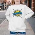 Kindness Is My Superpower Retro Comic Book T-Shirt Youth Crewneck Sweatshirt