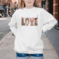 Librarian Reader Books Valentine Teacher Valentines Teach Youth Crewneck Sweatshirt