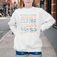 Library Card Vintage Book Due Date Bookish Rainbow Reading Youth Crewneck Sweatshirt Library Card Vintage Book Due Date Bookish Rainbow Reading Youth Crewneck Sweatshirt