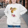 And Into The Library She Goes Book Lover Reading Bookworm Youth Crewneck Sweatshirt