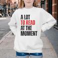 A Lot To Read At The Moment Reading Book Reader Nerd Youth Crewneck Sweatshirt A Lot To Read At The Moment Reading Book Reader Nerd Youth Crewneck Sweatshirt