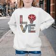 Love Books Reading Youth Crewneck Sweatshirt