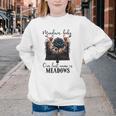 Meadows Baby Our Last Name Is Meadows Dark Romance Smut Book Youth Crewneck Sweatshirt