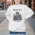 Morally Grey Book Club Gothic Vintage Style Youth Crewneck Sweatshirt Morally Grey Book Club Gothic Vintage Style Youth Crewneck Sweatshirt