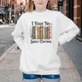 I Have No Shelf Control Flower Book Bookish Youth Crewneck Sweatshirt I Have No Shelf Control Flower Book Bookish Youth Crewneck Sweatshirt