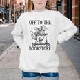 Off To The Bookstore Reading Bookworm Youth Crewneck Sweatshirt Off To The Bookstore Reading Bookworm Youth Crewneck Sweatshirt