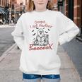 Oops I Got Another Book Boo Ghost Read Book Youth Crewneck Sweatshirt