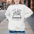 Plot Twist I'm Going To Be A Big Brothers Literary Book Boys Youth Crewneck Sweatshirt