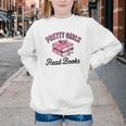 Pretty Girls Read Books Bookworm Book Lover Teacher Youth Crewneck Sweatshirt Pretty Girls Read Books Bookworm Book Lover Teacher Youth Crewneck Sweatshirt