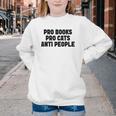 PRO Books PRO Cats Anti People Youth Crewneck Sweatshirt