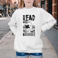 Read More Books Ghost Halloween Reading Teacher Literacy Youth Crewneck Sweatshirt Read More Books Ghost Halloween Reading Teacher Literacy Youth Crewneck Sweatshirt