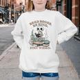 Read Books Be Kind Stay Weird Skeleton Reading Book Lover Youth Crewneck Sweatshirt Read Books Be Kind Stay Weird Skeleton Reading Book Lover Youth Crewneck Sweatshirt