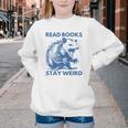Read Books Stay Weird Youth Crewneck Sweatshirt