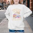 Read Books Be Weird Stay Feral Cat Youth Crewneck Sweatshirt Read Books Be Weird Stay Feral Cat Youth Crewneck Sweatshirt