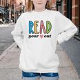 Read Your Heart Read Reading Librarian Book Across America Youth Crewneck Sweatshirt Read Your Heart Read Reading Librarian Book Across America Youth Crewneck Sweatshirt