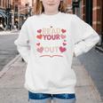 Read Your Heart Out Teacher Valentines Day Reading Book Love Youth Crewneck Sweatshirt Read Your Heart Out Teacher Valentines Day Reading Book Love Youth Crewneck Sweatshirt
