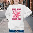 Read Your Heart Out Valentines Day Book Lover Bookish Teach Youth Crewneck Sweatshirt Read Your Heart Out Valentines Day Book Lover Bookish Teach Youth Crewneck Sweatshirt