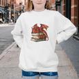 I Read Because Roasting People Is Frowned Upon Dragon Book Premium Tri-Blend Youth Crewneck Sweatshirt