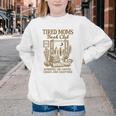 Reading Book Lover Bookish Motherhood Tired Moms Book Club Youth Crewneck Sweatshirt Reading Book Lover Bookish Motherhood Tired Moms Book Club Youth Crewneck Sweatshirt