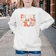 In My Reading Era Groovy Book Lovers Library Reading Women Youth Crewneck Sweatshirt In My Reading Era Groovy Book Lovers Library Reading Women Youth Crewneck Sweatshirt