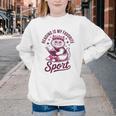 Reading Is My Favorite Sport Cat And Book Lover Women Youth Crewneck Sweatshirt Reading Is My Favorite Sport Cat And Book Lover Women Youth Crewneck Sweatshirt