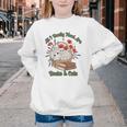 All I Really Need Are Books And Cats Book Lover Tee Youth Crewneck Sweatshirt