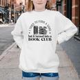 Retro I Tried To Form A Gang But It Turned Into A Book Club Youth Crewneck Sweatshirt Retro I Tried To Form A Gang But It Turned Into A Book Club Youth Crewneck Sweatshirt