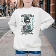 Romance Reader Good Girls Read Spicy Books Halloween Costume Youth Crewneck Sweatshirt Romance Reader Good Girls Read Spicy Books Halloween Costume Youth Crewneck Sweatshirt