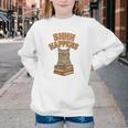 SHHH Happens Librarian Cat Books Library Youth Crewneck Sweatshirt