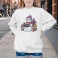 Snowman Reading Book Lovers Christmas Bookworm Librarian Youth Crewneck Sweatshirt Snowman Reading Book Lovers Christmas Bookworm Librarian Youth Crewneck Sweatshirt