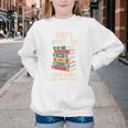 That's What i Do i Read Books And i Know Things Cute Graphic Youth Crewneck Sweatshirt