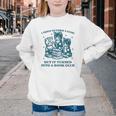 I Tried To Form A Gang Book Club Quote For Women Youth Crewneck Sweatshirt I Tried To Form A Gang Book Club Quote For Women Youth Crewneck Sweatshirt
