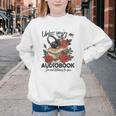 Unless You'Re An Audiobook I'm Not Listerning To You Bookish Youth Crewneck Sweatshirt Unless You'Re An Audiobook I'm Not Listerning To You Bookish Youth Crewneck Sweatshirt