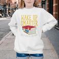 Wake Up Smarter Librarian Book Stack Premium Tri-Blend Youth Crewneck Sweatshirt