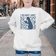 I Do What I Want Cat Reading Book Boho Flowers Vintage Youth Crewneck Sweatshirt I Do What I Want Cat Reading Book Boho Flowers Vintage Youth Crewneck Sweatshirt