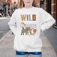 Wild About Reading Book Reader Book Nerd Book Reading Lover Premium Tri-Blend Youth Crewneck Sweatshirt