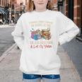 A Woman Cannot Survive On Books Alone She Needs Yarn Crochet Premium Tri-Blend Youth Crewneck Sweatshirt
