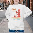 Yeah Sure I'Ll Just Feed All You Fckers Book Lover Quote Youth Crewneck Sweatshirt