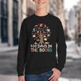 100 Days In The Books Reading Teacher Cute Book Lover Youth Crewneck Sweatshirt
