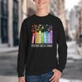 8647 Foxtrots Tangos Deltas Book Flower Resist Book Lovers Youth Crewneck Sweatshirt