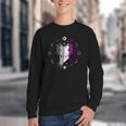 Ace Pride Book With Stars Moons And Magic Hand Youth Crewneck Sweatshirt Ace Pride Book With Stars Moons And Magic Hand Youth Crewneck Sweatshirt