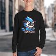 Adorable Book Lover Blue Jay With Reading Glasses Cute Youth Crewneck Sweatshirt Adorable Book Lover Blue Jay With Reading Glasses Cute Youth Crewneck Sweatshirt