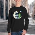 Astronaut Reading Book To Alien Shirt Moon Space Lover Kids Youth Crewneck Sweatshirt Astronaut Reading Book To Alien Shirt Moon Space Lover Kids Youth Crewneck Sweatshirt