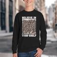 Believe In Your-Shelf Bookworm Book Shelf Reader Youth Crewneck Sweatshirt Believe In Your-Shelf Bookworm Book Shelf Reader Youth Crewneck Sweatshirt