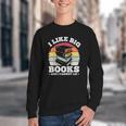 I LIKE BIG BOOKS AND I CANNOT LIE Book Lover Print Youth Crewneck Sweatshirt