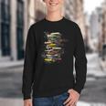 Book Abstract Art Drawing Painting Graphic Book Youth Crewneck Sweatshirt Book Abstract Art Drawing Painting Graphic Book Youth Crewneck Sweatshirt