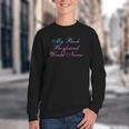 My Book Boyfriend Would Never Dark Romance Youth Crewneck Sweatshirt