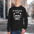 My Book Club Reads Between The Wines Bookworm Humor Youth Crewneck Sweatshirt My Book Club Reads Between The Wines Bookworm Humor Youth Crewneck Sweatshirt